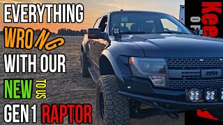 Everything Wrong with our new Gen 1 Raptor [upl. by Orlov]