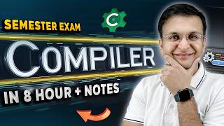 Complete CD Compiler Design in one shot  Semester Exam  Hindi [upl. by Patterson]