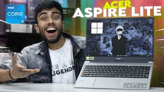 Unboxing Cheapest amp Best Laptop For Student amp Gamer⚡️Acer Aspire Lite Review [upl. by Yrffoeg68]