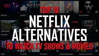 Top 10 NETFLIX ALTERNATIVES to Watch TV Shows amp Movies [upl. by Bortman]