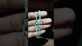 Silver payal makingBaby Payal design [upl. by Eelrebma]