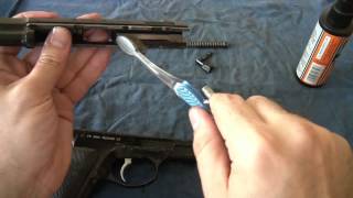 CZ 75  Disassembly and Cleaning [upl. by Shulem]