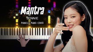 JENNIE  Mantra  Piano Cover by Pianella Piano [upl. by Nwahsaj516]