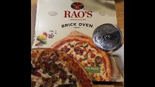 RAOS  BRICK OVEN CRUST  Fire Roasted Vegetable Pizza [upl. by Valma]