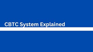 CBTC Signal System Explained in ANIMATION [upl. by Einahpad45]