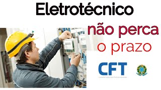 Anuidade CFT o prazo termina amanha eletrotécnico fique atento ao parcelamento [upl. by Kesia]