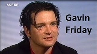 Gavin Friday interview 1989 on Super Channel [upl. by Akemrej]