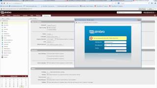 Zimbra password reset [upl. by Ahtilat]