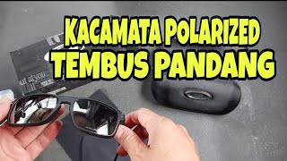 REVIEW KACAMATA OAKLEY SILVER  KACAMATA POLARIZED ORIGINAL [upl. by Gillman]