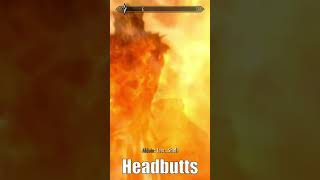 Be Sure Walls Can Withstand Dragon Headbutts Skyrim Survival Tip 1 gaming [upl. by Atrice610]