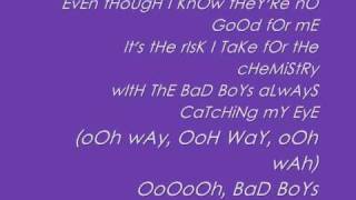 Alexandra Burke Bad Boys LYRICS [upl. by Tamarah]