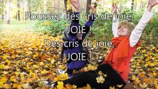 chant Des cris de joie Glorious [upl. by Liebermann]