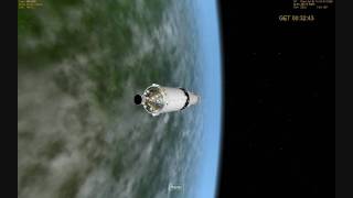 Apollo 11 Launch Simulation Part 3 [upl. by Peggir908]