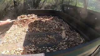 Wood Chip Muddy Driveway Repair [upl. by Ashly]