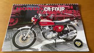 Honda CB Four Calender 2023 [upl. by Pinelli261]