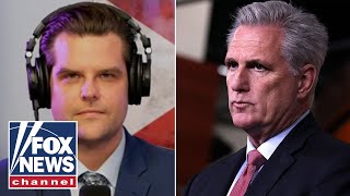 ‘TOTALLY FALSE Matt Gaetz responds to McCarthy [upl. by Dorri]