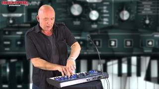 Novation Mininova Synthesizer Live Demo im Music Store [upl. by Nnor]