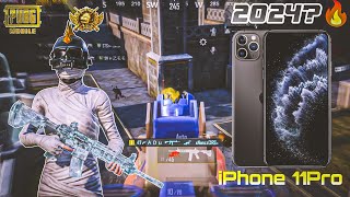 iPhone 11Pro PUBG MOBILE 🔥 LIVIK GAMEPLAY 2024  FPS TEST amp PUBG  BGMI [upl. by Swerdna]