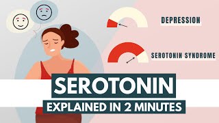 Serotonin  Neurotransmitters explained [upl. by Yrral482]