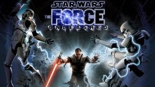 Star Wars The Force Unleashed quotDefeating The Rancorquot [upl. by Natiha884]