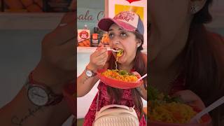 Itni Spicy Maggie Thailand Mai😳🍜 shorts trendingshorts funny food comedy meghachaube [upl. by Ydnam]