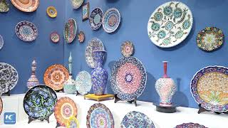 Turkish ceramics dazzle at 24th Tangshan China Ceramic Fair [upl. by Boylston72]