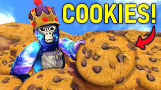 They Added COOKIE CLICKER to Gorilla Tag  Gorilla Tag Cookie Clicker Mod [upl. by Adnek]