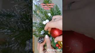 Slitta Natalizia faidate DIY Christmas DECORATION diy shorts [upl. by Ateiram264]