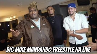 big mike mandando freestyle na live [upl. by Ladiv]