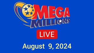 Mega Millions Drawing Results Live  Friday 09 August 2024 [upl. by Giarla]