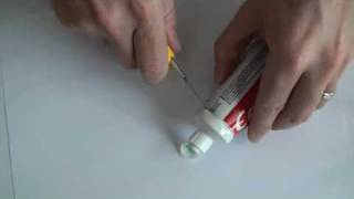 Ever wondered how the colors got into toothpaste tube [upl. by Verger]