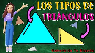 📐🤔Los Tipos de Triángulos Según Sus Lados y Ángulos💡📏 [upl. by Niltak]