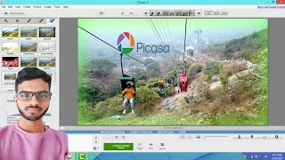 How to use picasa 3 in laptop  picasa 3 me photo edit kaise kare  Best photo editor for pc [upl. by Colburn]