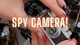 SPY CAMERAS  Mini Micro amp Subminiature vintage film cameras  ESPIONAGE photography [upl. by Ratna]