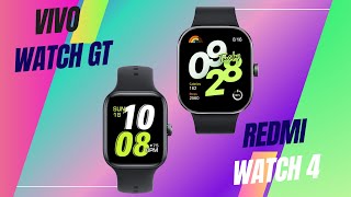 Vivo Watch GT Vs Redmi Watch 4 [upl. by Gilmore]