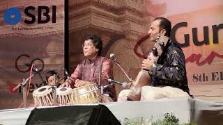 Legendary Tabla maestro Pt Anindo Chatterjee and Shri Sabir khan Tabla solo Peshkar Bangalore [upl. by Ynnor514]