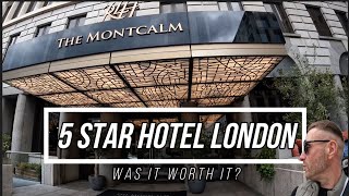 I Stayed In A 5 Star Hotel In London Was It Worth It [upl. by Ailelc]