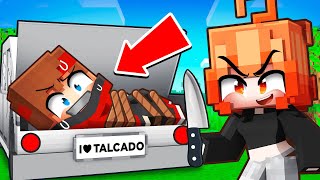 Talcado a été KIDNAPPÉ par une FAN GIRL FOLLE sur Minecraft [upl. by Aikam]