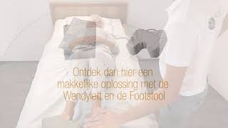 Zelstandig omhoog komen in bed met de WendyLett en de Footstool NL [upl. by Affra]