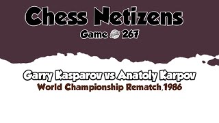 Garry Kasparov vs Anatoly Karpov • World Championship Rematch 1986 [upl. by Nathaniel]