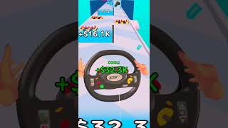 Steering wheel🤣 Run  best funny😝 gameplay🤣 shortsyoutubeshorts gaming hypercasualgames shorts [upl. by Gunas]