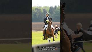 When your Horse jumps a near perfect clear round at Badminton Horse Trials [upl. by Alleul]