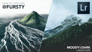 HOW TO EDIT LIKE DYLAN FURST fursty  MOODY LANDSCAPE lightroom editing tutorial [upl. by Yznyl]