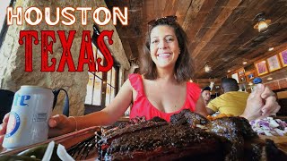 HOUSTON TEXAS The BEST Hotel  The BEST BBQ at PINKERTONs  NETT BAR and a BALLGAME Houston pt 1 [upl. by Ariahaj]