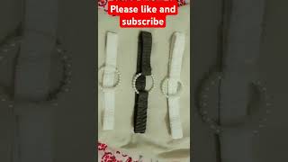 Frock per style karne ke liye belt bnana how to make beltdiy belt viralvideo [upl. by Ahsrat]