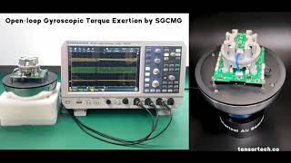 SingleGimbal Control Moment Gyroscope SGCMG based on Spherical Motor probing its responses [upl. by Assil500]