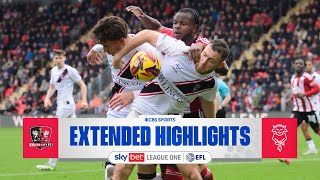 Exeter City vs Lincoln City Extended Highlights  EFL League One  CBS Sports Golazo  Europe [upl. by Knowland]