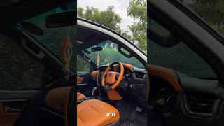 Custom interior in New Fortuner 📞9461362666 surat fortuner carinterior ambient car [upl. by Ysdnyl]