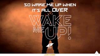 Avicii feat Aloe Blacc  Wake Me Up Lyrics [upl. by Eendys]