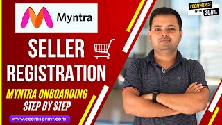 Myntra Seller Registration  Seller Onboarding Process Myntra onlinesellers [upl. by Nwahsud]